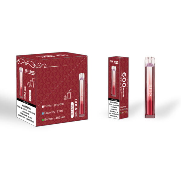 ELF BOX 600 Puffs 2% Nicotine Disposable Vape Pen Wholesale - BackVape - 7
