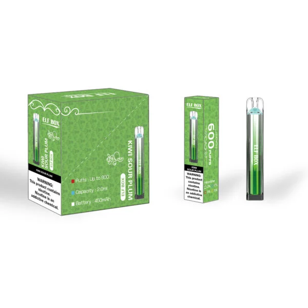 ELF BOX 600 Puffs 2% Nikotin Einweg-Vape-Stift Großhandel – BackVape – 9