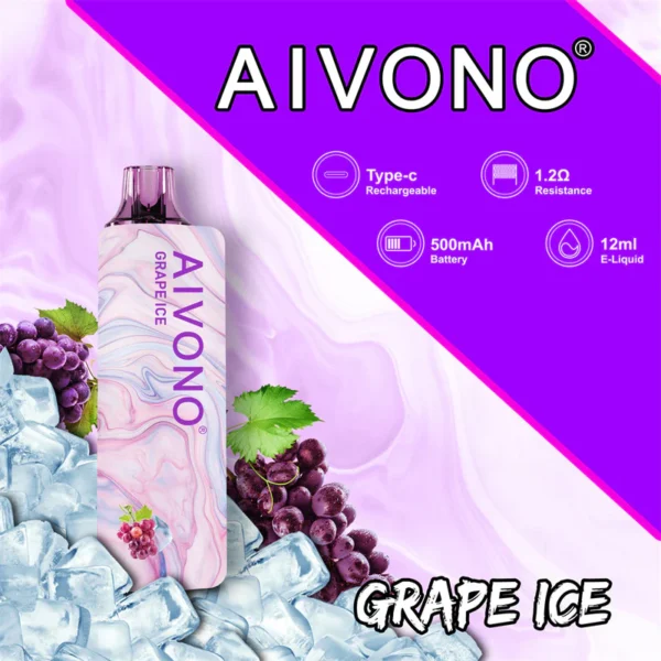 AIVONO AIM GUN 7000 Puffs 0% 2% 3% 5% Перезаряжаемые одноразовые ручки для электронных сигарет с низким содержанием никотина, оптовая покупка оптом - BackVape - 2