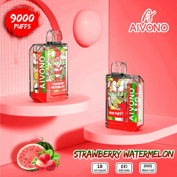AIVONO AIM XXL 9000 Puffs 0% 2% 3% 5% Low Nicotine Rechargeable Disposable Vapes Pen Bulk Buy Wholesale - BackVape - 7