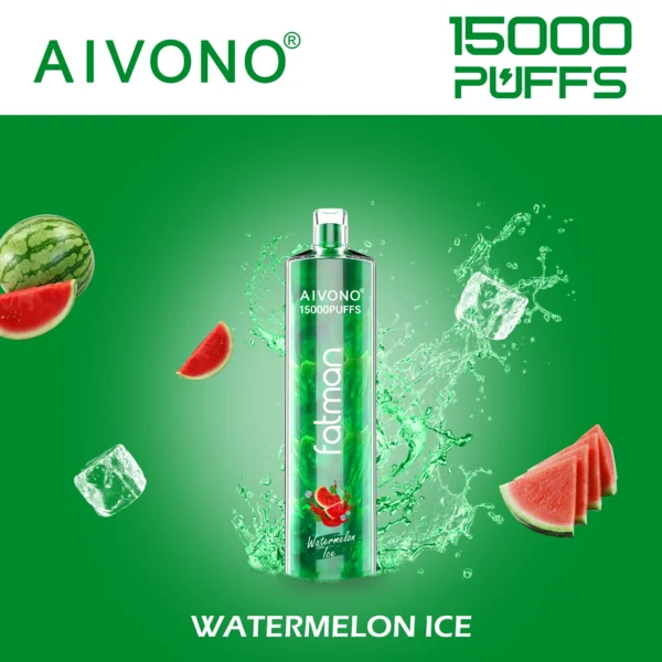 AIVONO FATMAN 15000 Puffs 0% 2% 3% 5% Перезаряжаемые одноразовые ручки для электронных сигарет с низким содержанием никотина Купить оптом - BackVape - 6