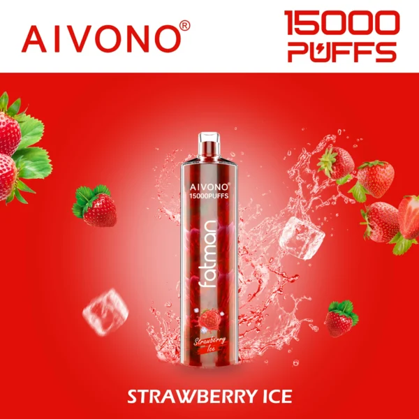 AIVONO FATMAN 15000 Puffs 0% 2% 3% 5% Перезаряжаемые одноразовые ручки для электронных сигарет с низким содержанием никотина, оптовая покупка оптом - BackVape - 7