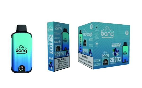 Bang Vape 20000 Puffs Dual Mesh 0% 2% 3% 5% Low Nicotine LED display Rechargeable Bulk Buy Disposable Vape Pen Wholesale - BackVape - 2