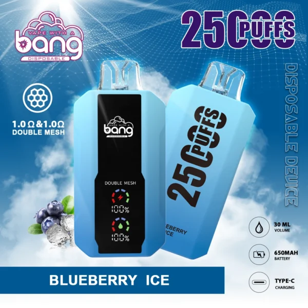 Bang 25000 Puffar 0% 2% 3% 5% Uppladdningsbara engångsvapes med låg nikotinhalt Penna Bulk Köp Partihandel - BackVape - 1