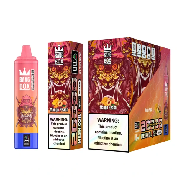 Bang Box 20000 Puffs 0% 2% 3% 5% Low Nicotine Rechargeable Bulk Buy Disposable Vape Pen Wholesale - BackVape - 11