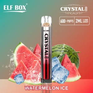 ELF BOX CRYSTAL BAR 600 Puffs 0% 2% 5% Nicotine Rechargeable Disposable vape Bulk Buy Wholesale - BackVape - 12