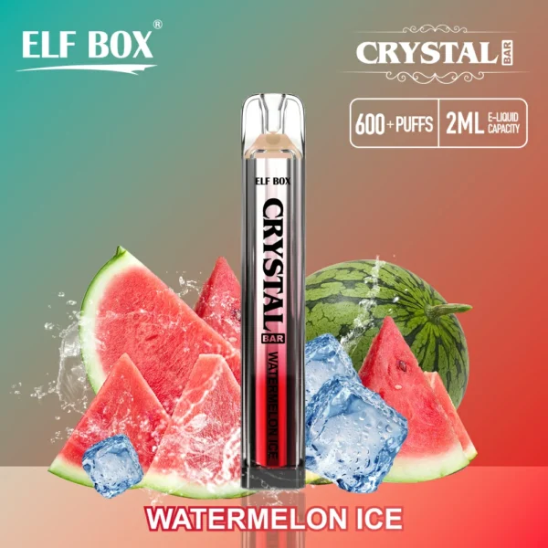 ELF BOX CRYSTAL BAR 600 Puffs 0% 2% 5% Nicotine Rechargeable Disposable vape Bulk Buy Wholesale - BackVape - 2