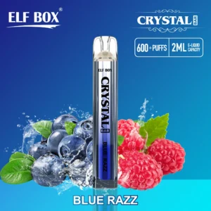 ELF BOX CRYSTAL BAR 600 Puffs 0% 2% 5% Nicotine Rechargeable Disposable vape Bulk Buy Wholesale - BackVape - 13