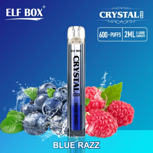 ELF BOX CRYSTAL BAR 600 Puffs 0% 2% 5% Nicotine Rechargeable Disposable vape Bulk Buy Wholesale - BackVape - 3