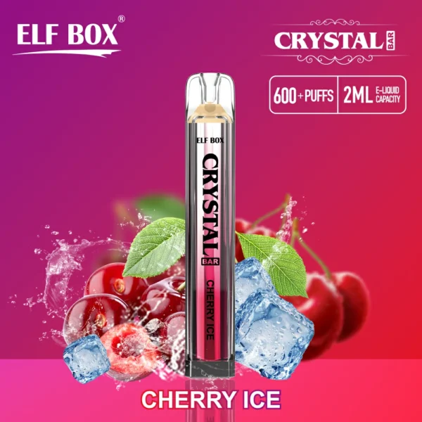 ELF BOX CRYSTAL BAR 600 Puffs 0% 2% 5% Nicotine Rechargeable Disposable vape Bulk Buy Wholesale - BackVape - 5