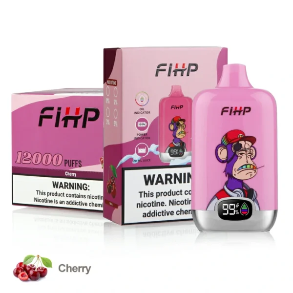 FIHP 12000 Puffs 2% 5% Alacsony nikotintartalmú Újratölthető Eldobható Vapes Pen Tömeges Vásárlás Nagyker - BackVape - 6