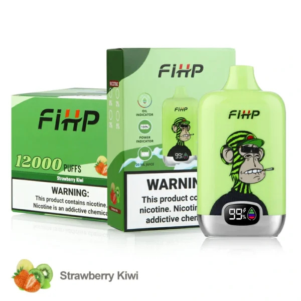 FIHP 12000 Puffs 2% 5% Alacsony nikotintartalmú, újratölthető, eldobható Vapes Pen Tömeges vásárlás Nagyker - BackVape - 8