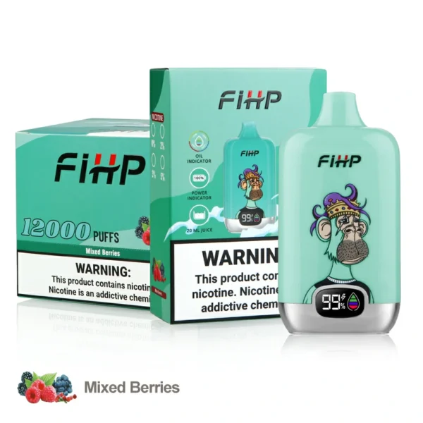 FIHP 12000 Puffs 2% 5% Alacsony nikotintartalmú Újratölthető Eldobható Vapes Pen Tömeges Vásárlás Nagyker - BackVape - 9
