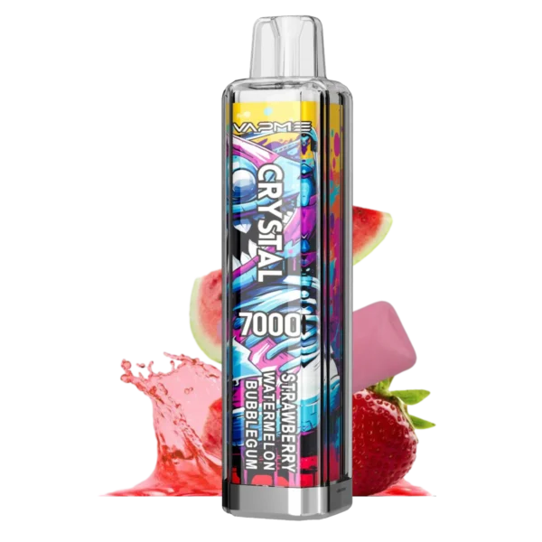 Vapme Crystal 7000 Puffs 2% 5% Никотиновые перезаряжаемые одноразовые вейпы оптом купить оптом - BackVape - 8