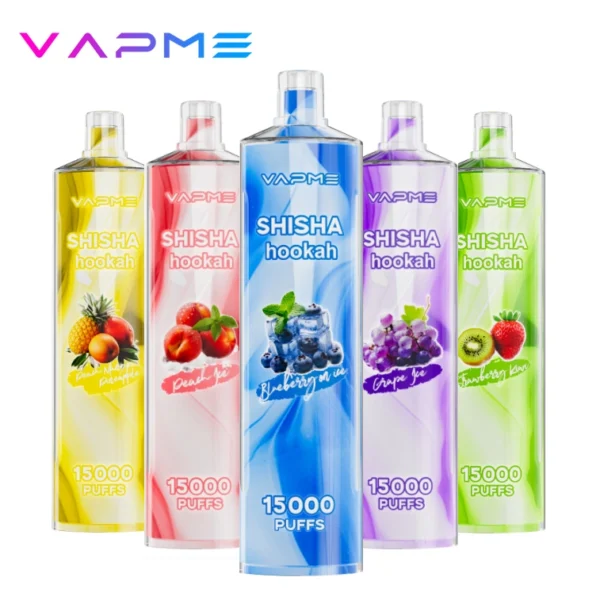 Vapme Shisha Hookah 15000 Puffs 0% 2% Vapes desechables recargables con nicotina Compra a granel al por mayor - BackVape - 13