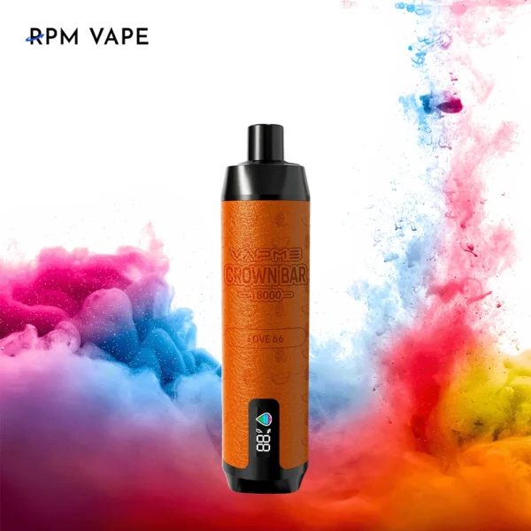 Vapme Crown Bar 18000 PRO MAX 2% 5% Nicotine 18000 bouffées Vapes jetables rechargeables en vrac acheter en gros - BackVape - 7