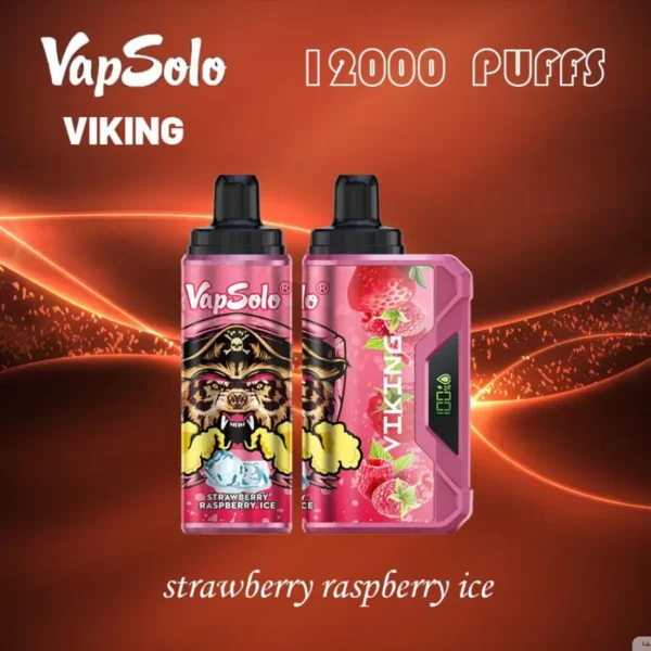 VapSolo Viking 12000 Puffs 2% 5% Перезаряжаемые одноразовые вейпы-ручки с низким содержанием никотина, оптовая покупка оптом - BackVape - 6