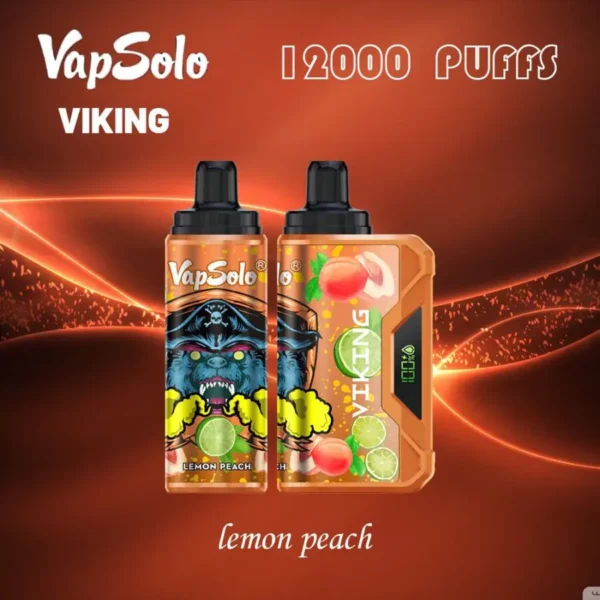 VapSolo Viking 12000 Puffs 2% 5% Перезаряжаемые одноразовые вейпы-ручки с низким содержанием никотина, оптовая покупка оптом - BackVape - 7