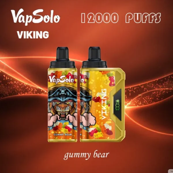 VapSolo Viking 12000 Puffs 2% 5% Перезаряжаемые одноразовые вейпы-ручки с низким содержанием никотина, оптовая покупка оптом - BackVape - 9