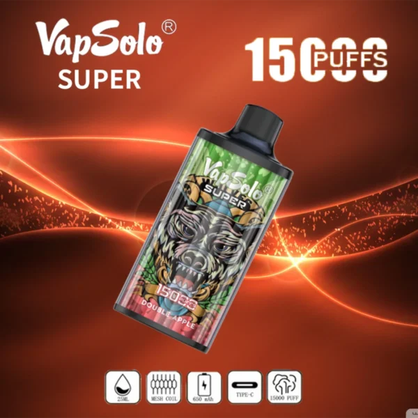 Vapsolo Super 15000 Puffs 2% 5% Bajo en nicotina a granel Compre pluma vaporizadores desechables recargables al por mayor - BackVape - 12
