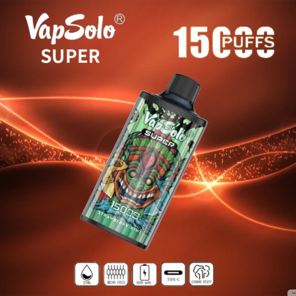 Vapsolo Super 15000 Puffs 2% 5% Bajo en nicotina a granel Compre pluma vaporizadores desechables recargables al por mayor - BackVape - 6
