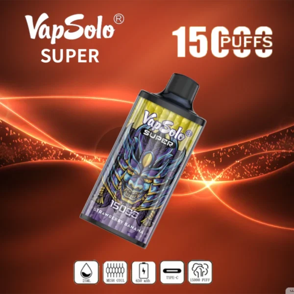 Vapsolo Super 15000 Puffs 2% 5% Bajo en nicotina a granel Compre pluma vaporizadores desechables recargables al por mayor - BackVape - 7