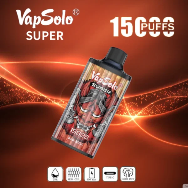 Vapsolo Super 15000 Puffs 2% 5% Bajo en nicotina a granel Compre pluma vaporizadores desechables recargables al por mayor - BackVape - 9