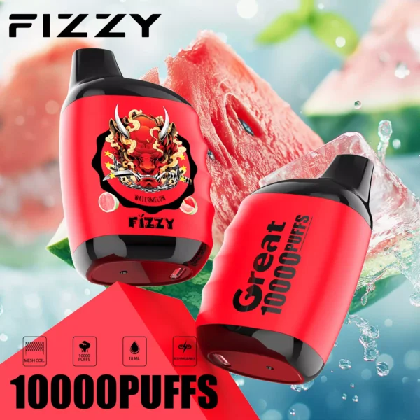 Fizzy Great 10000 Puffs 2% 5% Stylo à vape jetable rechargeable à faible teneur en nicotine en vrac Acheter en gros - BackVape - 2