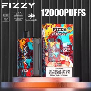 Fizzy Pandora 12000 Puffs 2% 5% Stylo à vape jetable rechargeable à faible teneur en nicotine Acheter en gros - BackVape - 7