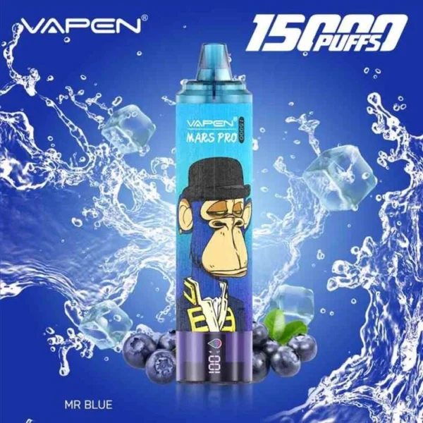 VAPEN Mrs Pro 15000 Puffs 2% Nízke nikotínové dobíjacie jednorázové vapes pero Hromadné Nákup veľkoobchod - BackVape - 8