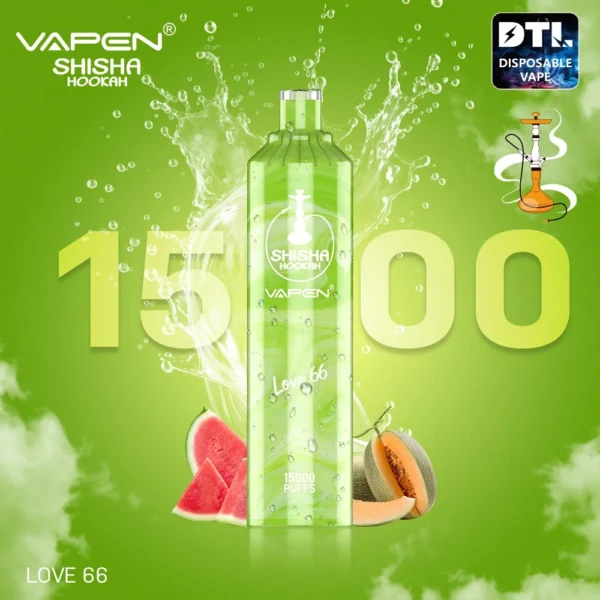 VAPEN Shisha Szisza 15000 Zaciągnięć 0% 2% Niskonikotynowy Akumulator Jednorazowy Vapes Pen Luzem Kup hurtowo - BackVape - 3