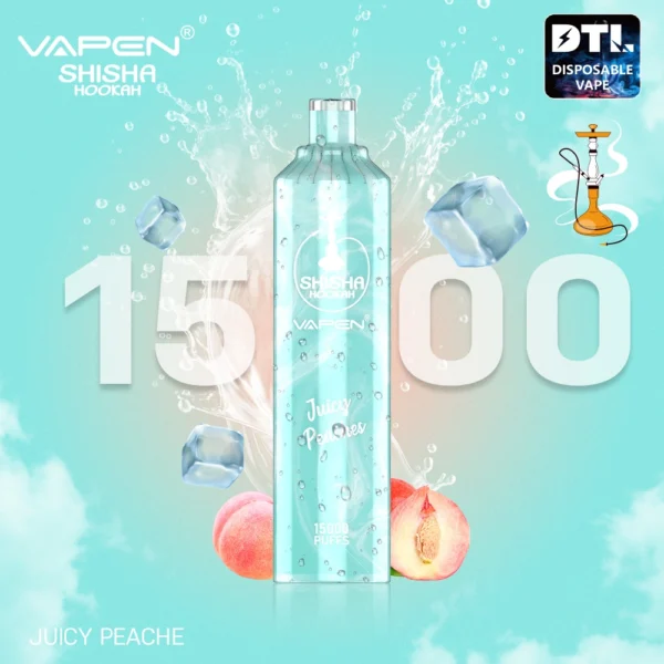 VAPEN Shisha Szisza 15000 Zaciągnięć 0% 2% Niskonikotynowy Akumulator Jednorazowy Vapes Pen Luzem Kup hurtowo - BackVape - 4