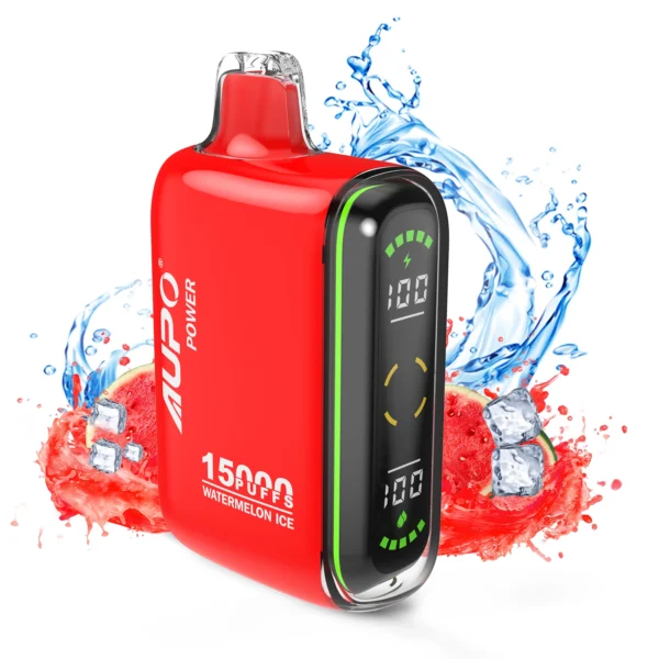 AUPO 15000 Puffs Pantalla LED de malla dual 2% Vapes desechables recargables con bajo contenido de nicotina Pluma Compra a granel al por mayor - BackVape - 3