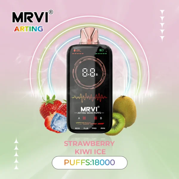 MRVI Arting 18000 Puffs Pantalla completa de malla dual 2% 5% Vapes desechables recargables con bajo contenido de nicotina Pluma Compra a granel al por mayor - BackVape - 10