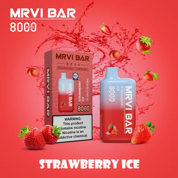 MRVI Bar Mr8000 Puffs 2% 3% 5% Matala nikotiini Ladattava Kertakäyttöinen Vapes Pen Bulk Tukkumyynti - BackVape - 3