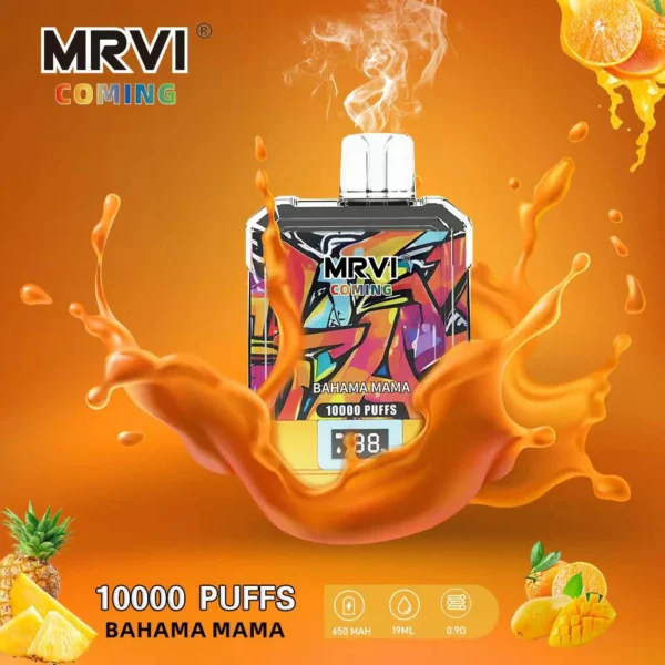 MRVI à venir 10000 Puffs Écran numérique 2% 3% 5% Stylo à vape jetable rechargeable à faible teneur en nicotine en vrac Acheter en gros - BackVape - 5