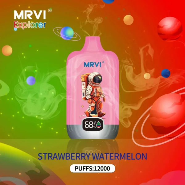 MRVI Explorer 12000 Puffs Écran numérique 2% 3% 5% Stylo vapes jetables rechargeables à faible teneur en nicotine en vrac Acheter en gros - BackVape - 2