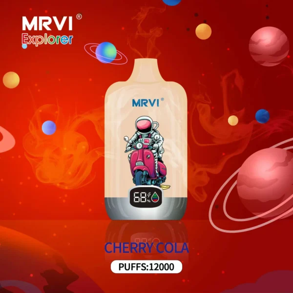MRVI Explorer 12000 Puffs Écran numérique 2% 3% 5% Stylo vape jetable rechargeable à faible teneur en nicotine en vrac Acheter en gros - BackVape - 7