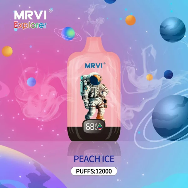 MRVI Explorer 12000 Puffs Écran numérique 2% 3% 5% Stylo vape jetable rechargeable à faible teneur en nicotine en vrac Acheter en gros - BackVape - 10