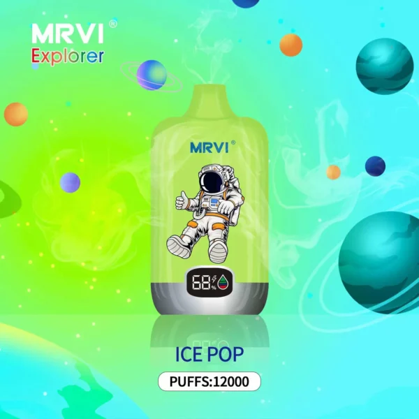 MRVI Explorer 12000 Puffs Écran numérique 2% 3% 5% Stylo vape jetable rechargeable à faible teneur en nicotine en vrac Acheter en gros - BackVape - 11
