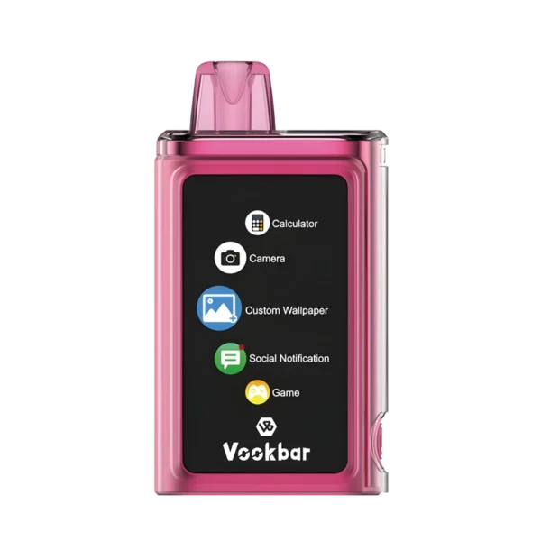 Vookbar Cyber ​​Pro 30000 Puffs Dual Mesh -kosketusnäyttö 0% 2% 3% 5% Alhainen nikotiini Ladattava Kertakäyttöinen Vapes Pen Bulk Tukkumyynti - BackVape - 3