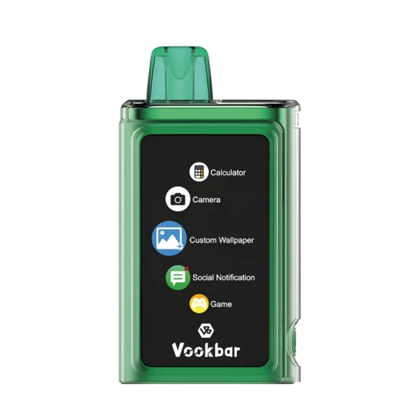 Vookbar Cyber ​​Pro 30000 Puffs Dual Mesh -kosketusnäyttö 0% 2% 3% 5% Alhainen nikotiini Ladattava Kertakäyttöinen Vapes Pen Bulk Tukkumyynti - BackVape - 4