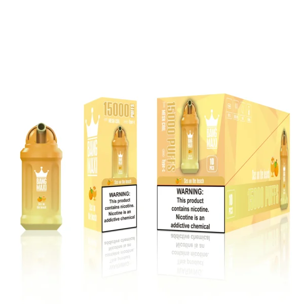 AIVONO BANG MAXI 15000 Puffs 0% 2% 3% 5% Low Nicotine Rechargeable Disposable Vapes Pen Bulk Buy Wholesale - BackVape - 10