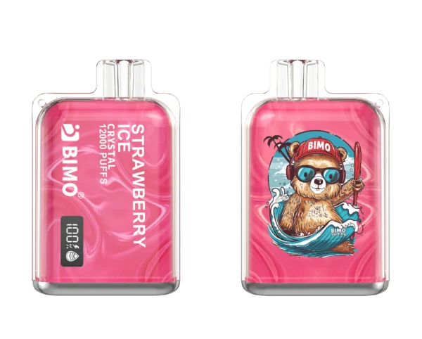 BIMO Crystal 12000 Puffs 2% 5% Vähänikotiinia Ladattava Kertakäyttöinen Vapes Pen Bulk Osta Tukkumyynti - BackVape - 18