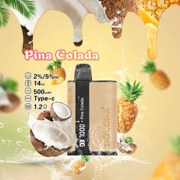DOLODA DB7000 Puffar 0% 2% 3% 5% Uppladdningsbara engångsvapes med låg nikotinhalt Penna Bulk Köp Partihandel - BackVape - 7