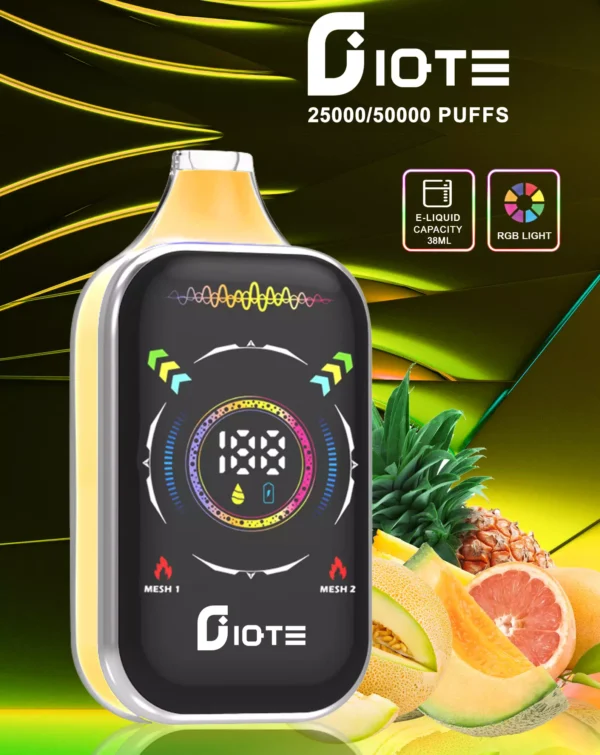 IQTE 50000 Puffs Dual Mesh RGB Vollbild 0% 2% 5% Nikotinarm, wiederaufladbar, Einweg-Vapes, Pen, Großpackung, Großhandel kaufen – BackVape – 2