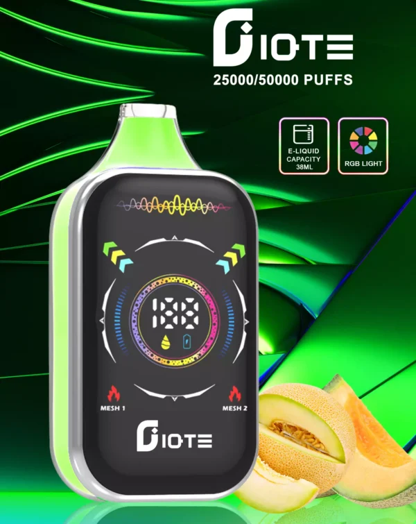 IQTE 50000 Puffs Dual Mesh RGB Vollbild 0% 2% 5% Nikotinarm, wiederaufladbar, Einweg-Vapes, Stift, Großpackung kaufen – BackVape – 5