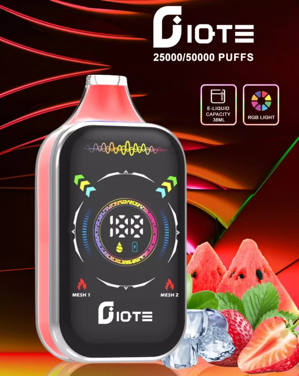 IQTE 50000 Puffs Dual Mesh RGB Vollbild 0% 2% 5% Nikotinarm, wiederaufladbar, Einweg-Vapes, Pen, Großpackung, Großhandel kaufen – BackVape – 9