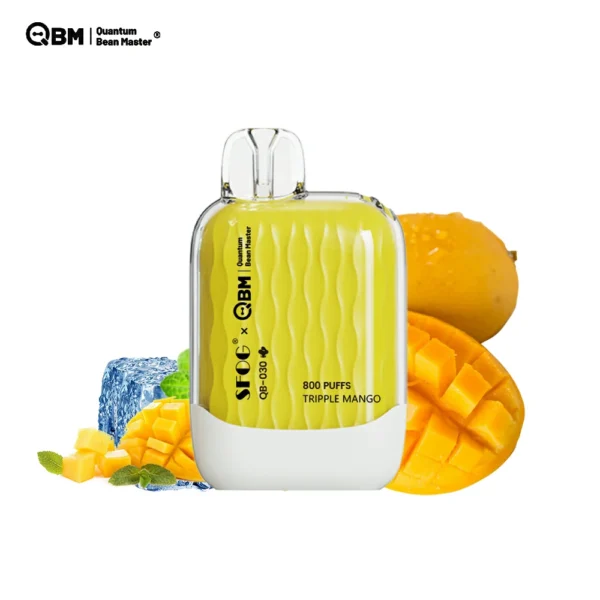SFOG QB030 800 Puffs 2% Caneta Vapes descartáveis ​​recarregáveis ​​com baixo teor de nicotina em massa Comprar no atacado - BackVape - 14