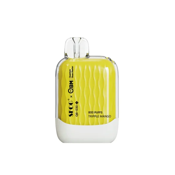 SFOG QB030 800 Puffs 2% Caneta Vapes descartáveis ​​recarregáveis ​​com baixo teor de nicotina em massa Comprar no atacado - BackVape - 4